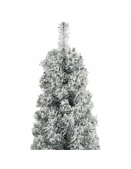 Albero di Natale artificiale Verde e bianco 300 cm PVC