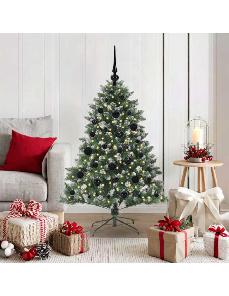 Albero di Natale artificiale con 150 LED Verde 85 x 85 x 120 cm