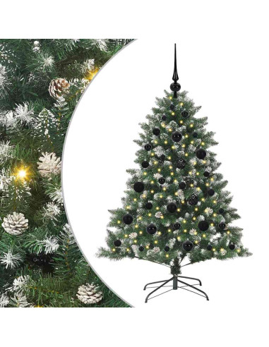 Albero di Natale artificiale con 150 LED Verde 85 x 85 x 120 cm