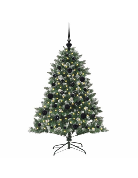 Albero di Natale artificiale con 150 LED Verde 85 x 85 x 120 cm
