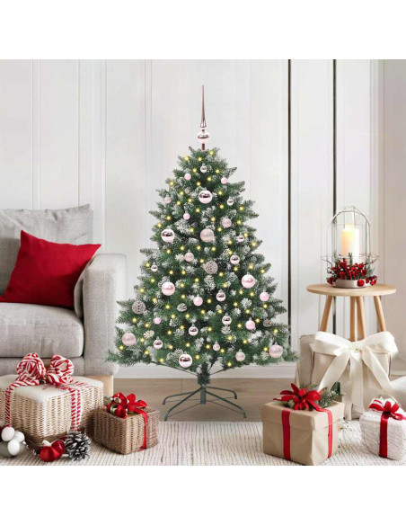 Albero di Natale artificiale con 150 LED Verde 85 x 85 x 120 cm