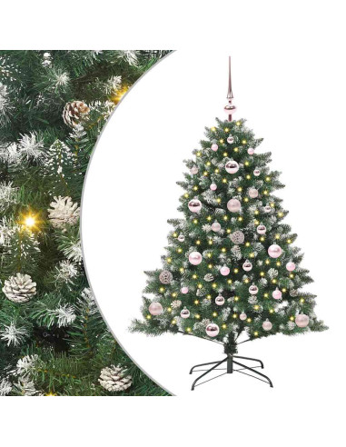 Albero di Natale artificiale con 150 LED Verde 85 x 85 x 120 cm