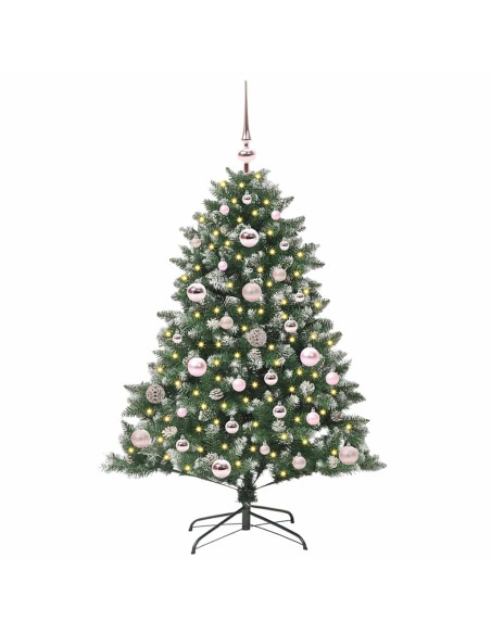 Albero di Natale artificiale con 150 LED Verde 85 x 85 x 120 cm
