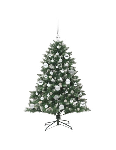Albero di Natale artificiale con 150 LED Verde 85 x 85 x 120 cm