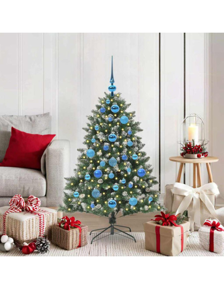 Albero di Natale artificiale con 150 LED Verde 85 x 85 x 120 cm