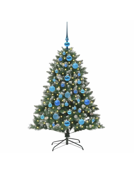Albero di Natale artificiale con 150 LED Verde 85 x 85 x 120 cm