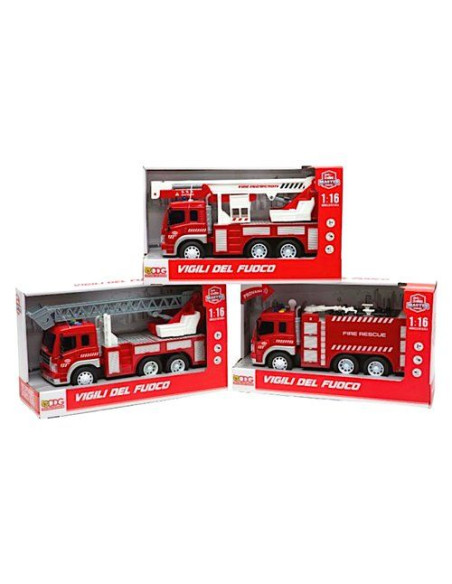 Mezzo soccorso Odg ODG1039 MASTER TRUCK Mezzo Vigili del Fuoco luci e
