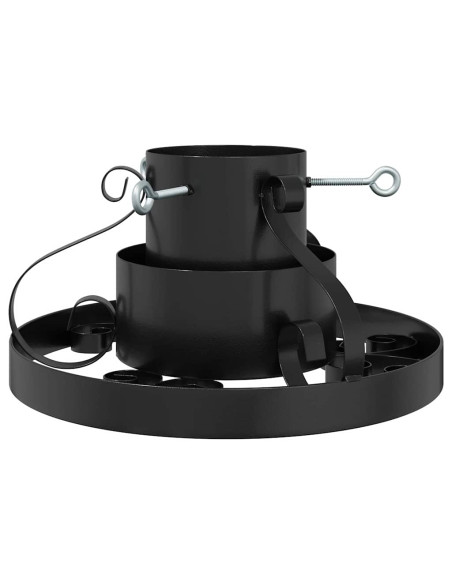 Supporto per Albero di Natale Nero 40 x 40 x 21 cm Acciaio