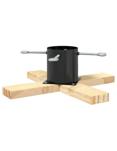 Supporto per Albero di Natale 1.73 Nero 50 x 50 x 16 cm