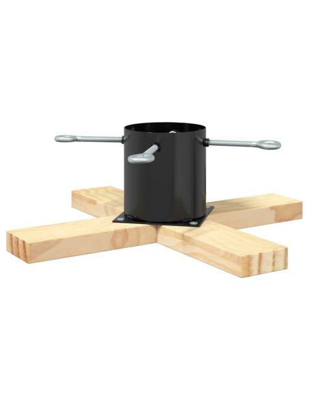 Supporto per Albero di Natale 1.73 Nero 50 x 50 x 16 cm