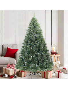 Albero di Natale Moderno Artificiale con Rami Alias Bianco