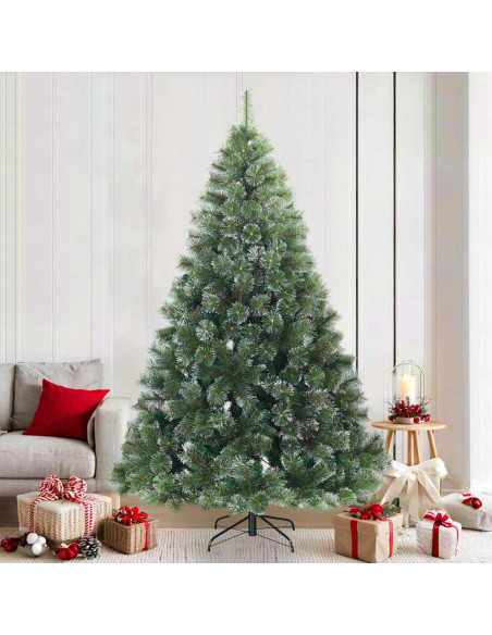 Albero di Natale Moderno Artificiale con Rami Alias Bianco