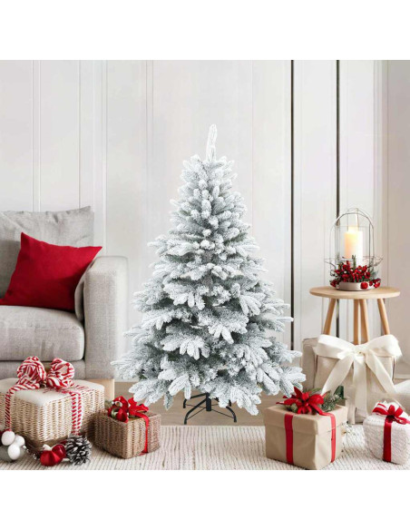 Albero di Natale Moderno Artificiale con Rami Alias Bianco