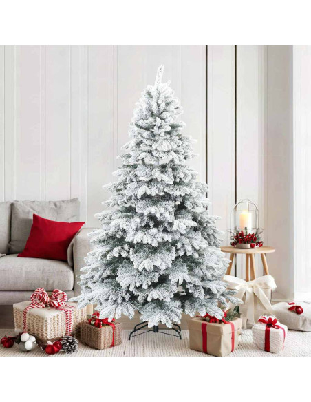 Albero di Natale Moderno Artificiale con Rami Alias Bianco