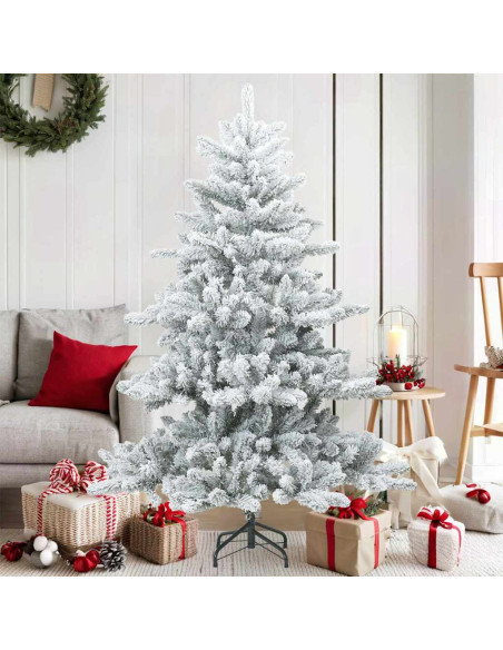 Albero di Natale Moderno Artificiale con Rami Alias Bianco