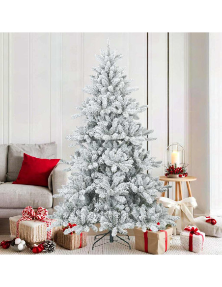 Albero di Natale Moderno Artificiale con Rami Alias Bianco