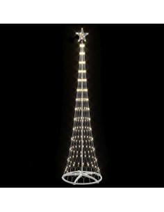 Albero di Natale LED Bianco caldo 138.5 x 138.5 x 399 cm