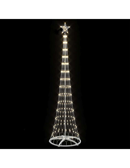 Albero di Natale LED Bianco caldo 138.5 x 138.5 x 399 cm