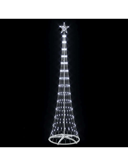 Albero di Natale LED Bianco freddo 138.5 x 138.5 x 399 cm