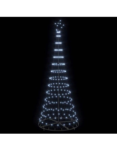 Albero di Natale LED Bianco freddo 138.5 x 138.5 x 399 cm