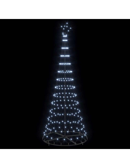 Albero di Natale LED Bianco freddo 138.5 x 138.5 x 399 cm