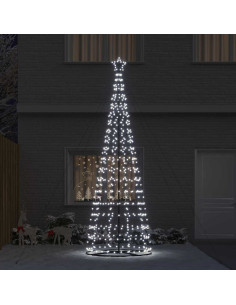 Albero di Natale LED con 800 LED Bianco freddo 400 cm Ferro