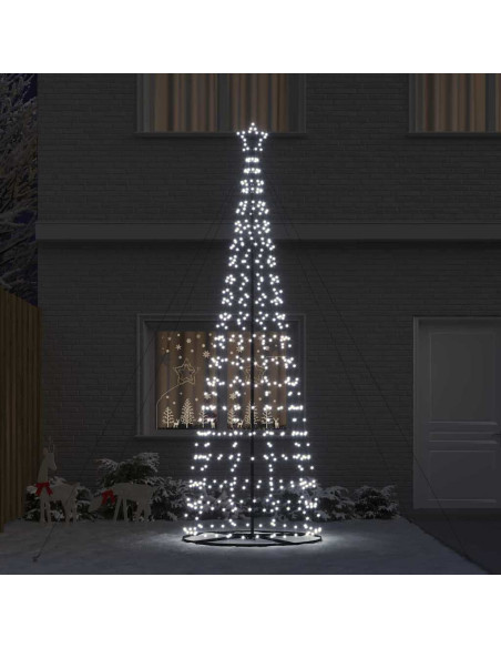 Albero di Natale LED con 800 LED Bianco freddo 400 cm Ferro