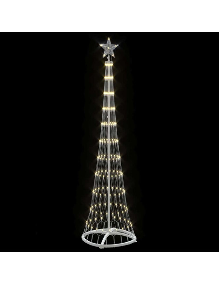 Albero di Natale LED Bianco caldo 138.5 x 138.5 x 399 cm