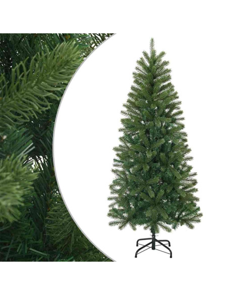 Albero di Natale artificiale Verde 120 cm PVC, PE e acciaio