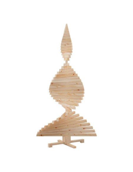 Alberi di Natale Naturale 180 cm Legno di pino massello