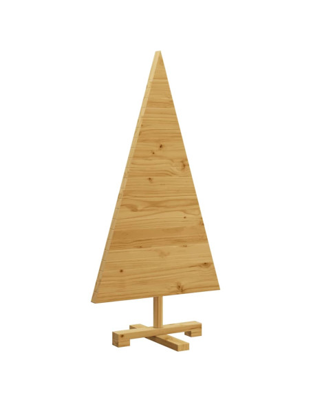 Alberi di Natale Marrone 90 cm Legno di pino massello