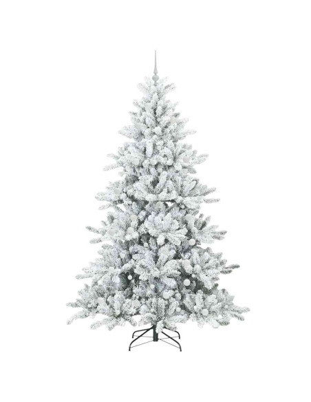 Albero di Natale Artificiale con Rami Pieghevoli 240cm PVC