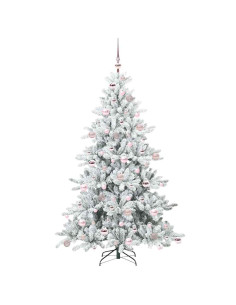 Albero di Natale Artificiale con Rami Pieghevoli 180cm PVC