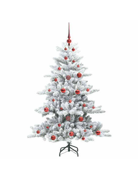 Albero di Natale Artificiale con Rami Pieghevoli 150cm PVC