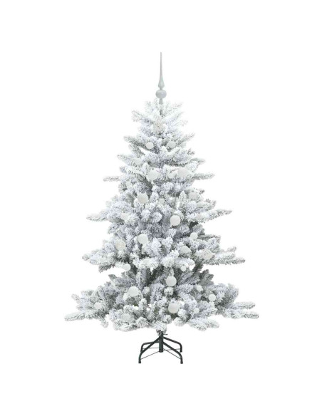 Albero di Natale Artificiale con Rami Pieghevoli 150cm PVC