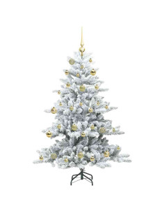 Albero di Natale Artificiale con Rami Pieghevoli 150cm PVC