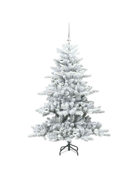 Albero di Natale Artificiale con Rami Pieghevoli 150cm PVC