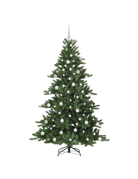 Albero di Natale Artificiale con Rami Pieghevoli 180cm PVC