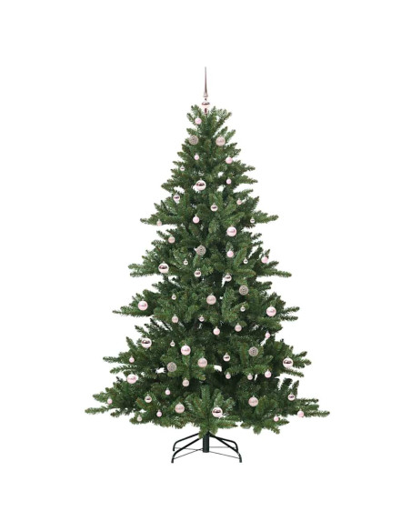 Albero di Natale Artificiale con Rami Pieghevoli 210cm PVC