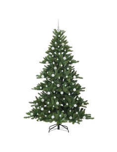 Albero di Natale Artificiale con Rami Pieghevoli 210cm PVC