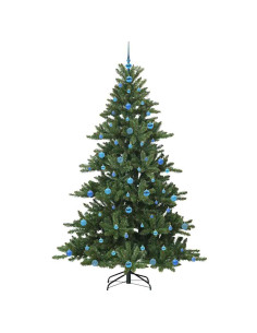 Albero di Natale Artificiale con Rami Pieghevoli 210cm PVC