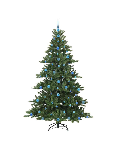 Albero di Natale Artificiale con Rami Pieghevoli 210cm PVC