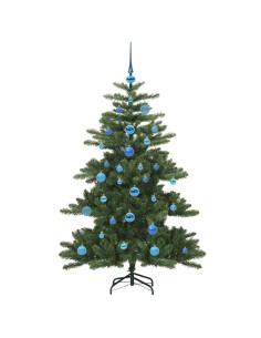 Albero di Natale Artificiale con Rami Pieghevoli 150cm PVC