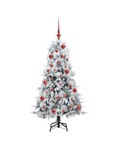 Albero di Natale Artificiale con Rami Pieghevoli Verde 150 cm
