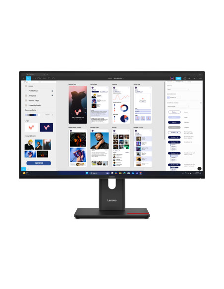 Lenovo ThinkVision T32UD-40 Monitor PC 80 cm (31.5") 3840 x 2160 Pixel 4K Ultra HD LCD Nero