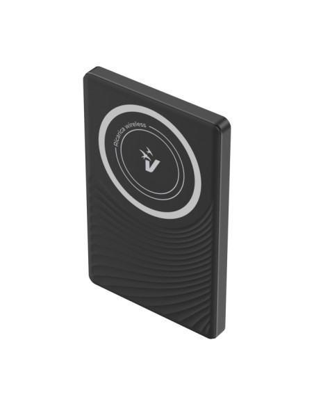 VULTECH POWERBANK MAGSAFE, SCHERMO LCD 5000 MAH TYPE C, RICARICA WIRELESS FINO 15W, PD20W, NERO