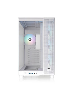 THERMALTAKE CASE M.TOWER VIEW 380 XL 2*TG ARGB SNOE 4*120MM FAN WHITE