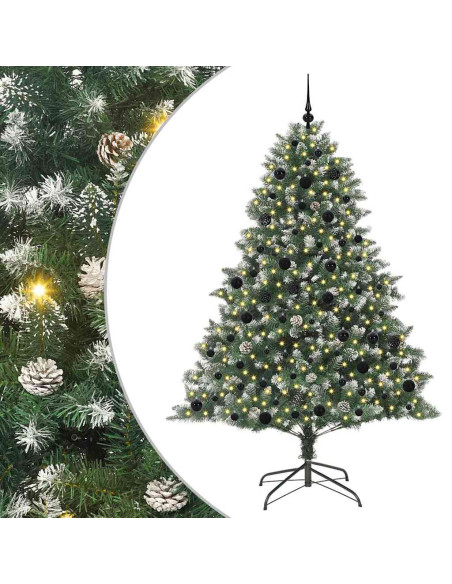 Albero di Natale artificiale Verde 140 x 140 x 210 cm