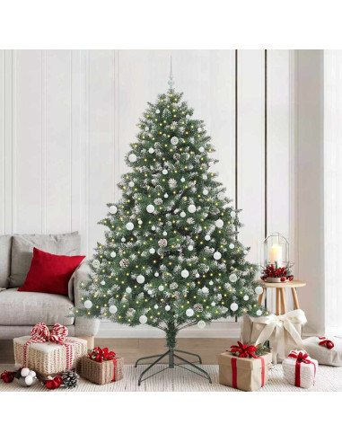 Albero di Natale artificiale Verde 140 x 140 x 210 cm