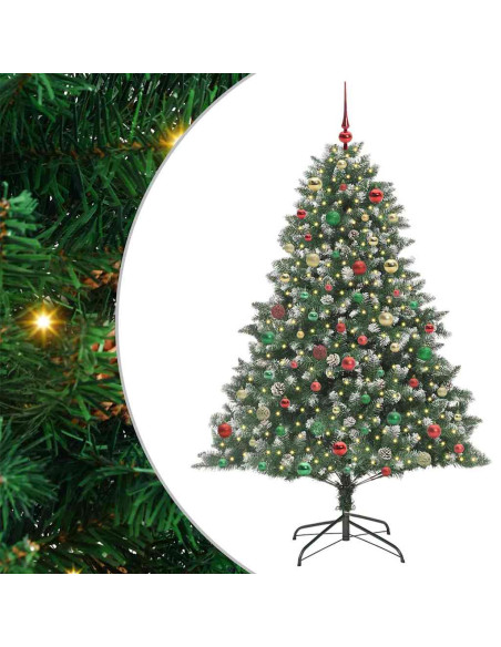 Albero di Natale artificiale Verde 140 x 140 x 210 cm